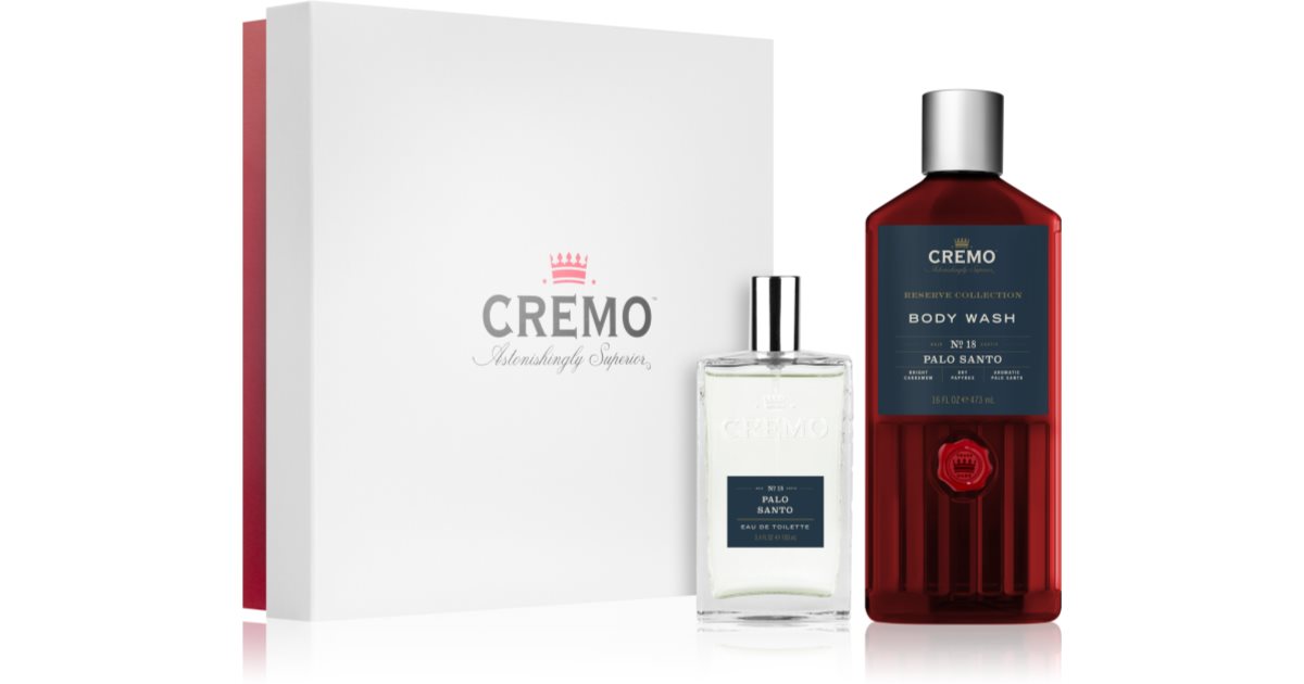 Cremo Palo Santo 100 ml + 473 ml — Set