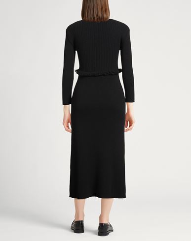 Woman Midi dress Navy Size L Cashmere