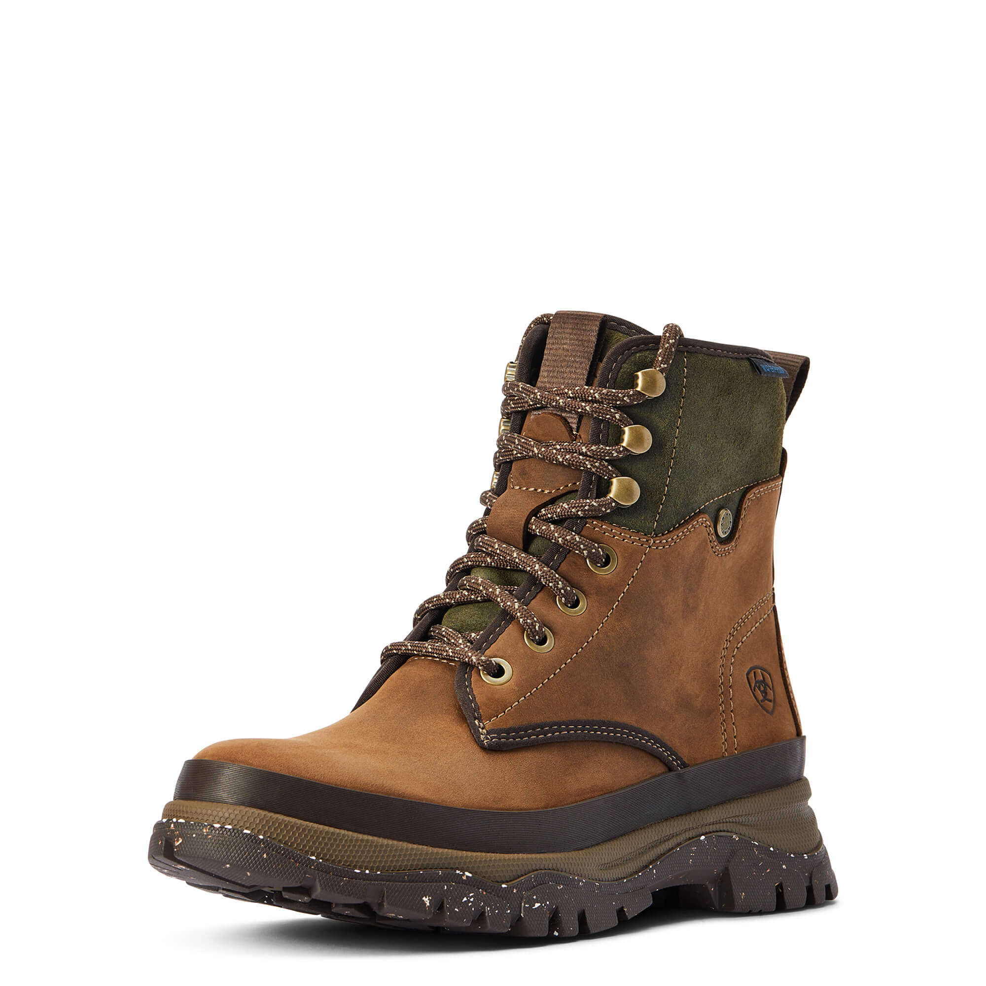 Women's Moresby Waterproof Boots in Oily Distressed Brown, B Medium Width