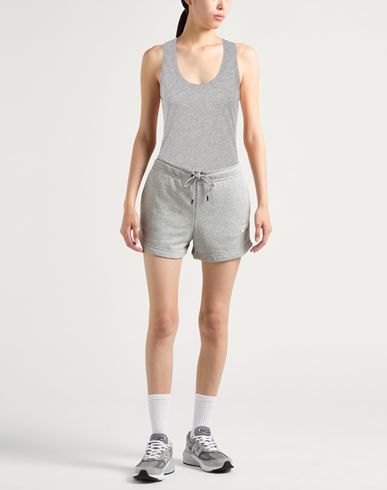 Woman Tank top Light grey Size L Cotton, Elastane