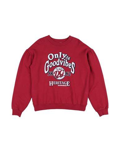 Kid Boy Sweatshirt Red Size 9 Cotton, Elastane, Polyamide