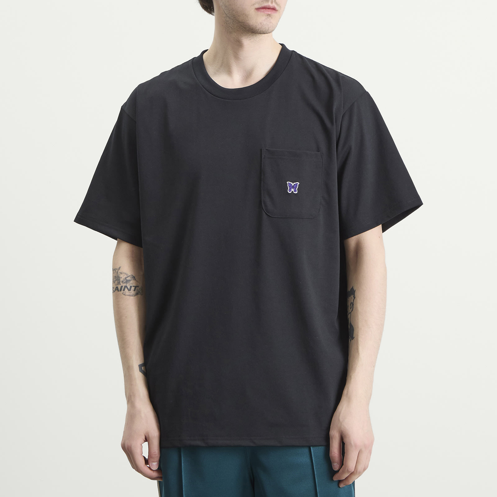 Men's Papillion Pocket T-Shirt Black