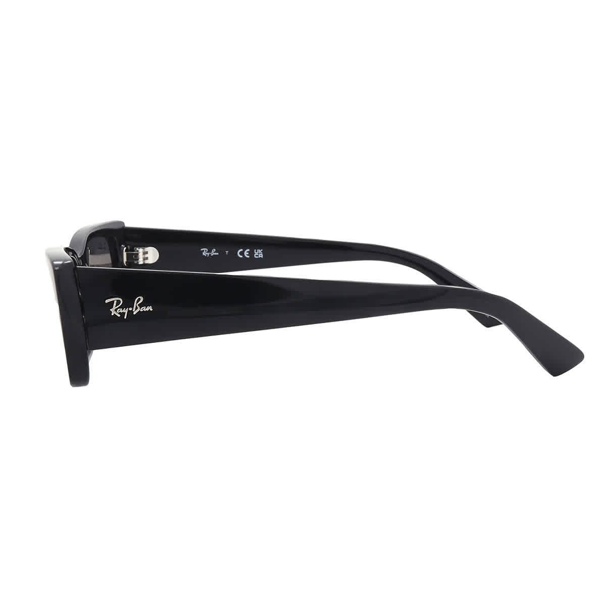 Teru Bio Based Dark Grey Rectangular Unisex Sunglasses RB4425 667787