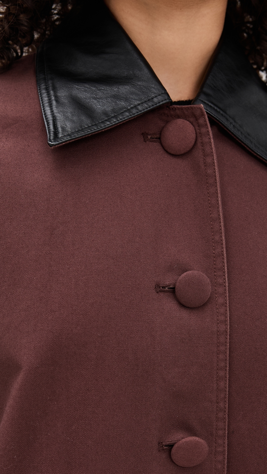 Karla Long Utility Jacket Chocolate
