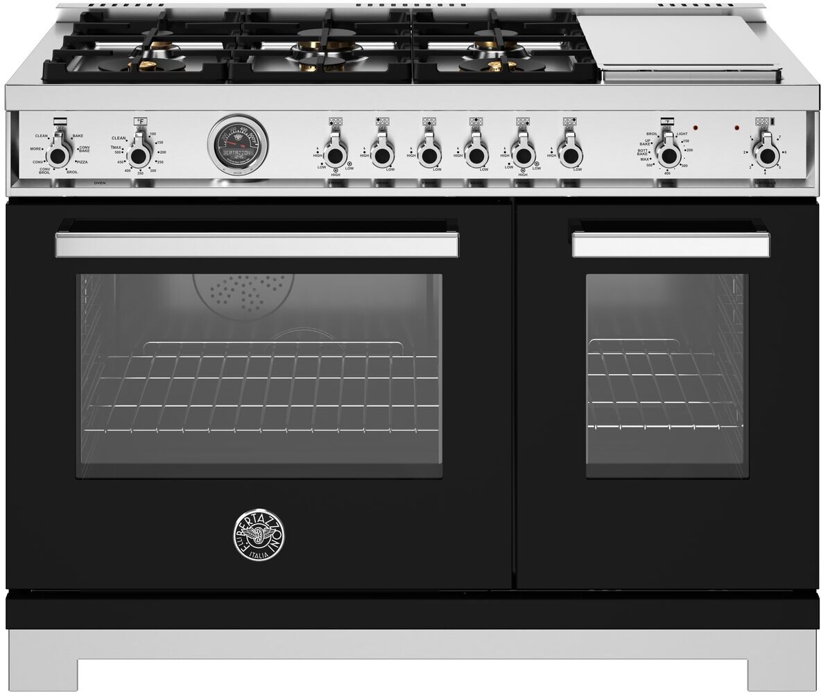 Bertazzoni Professional 48" Dual Fuel Range PRO486BTFEPNET