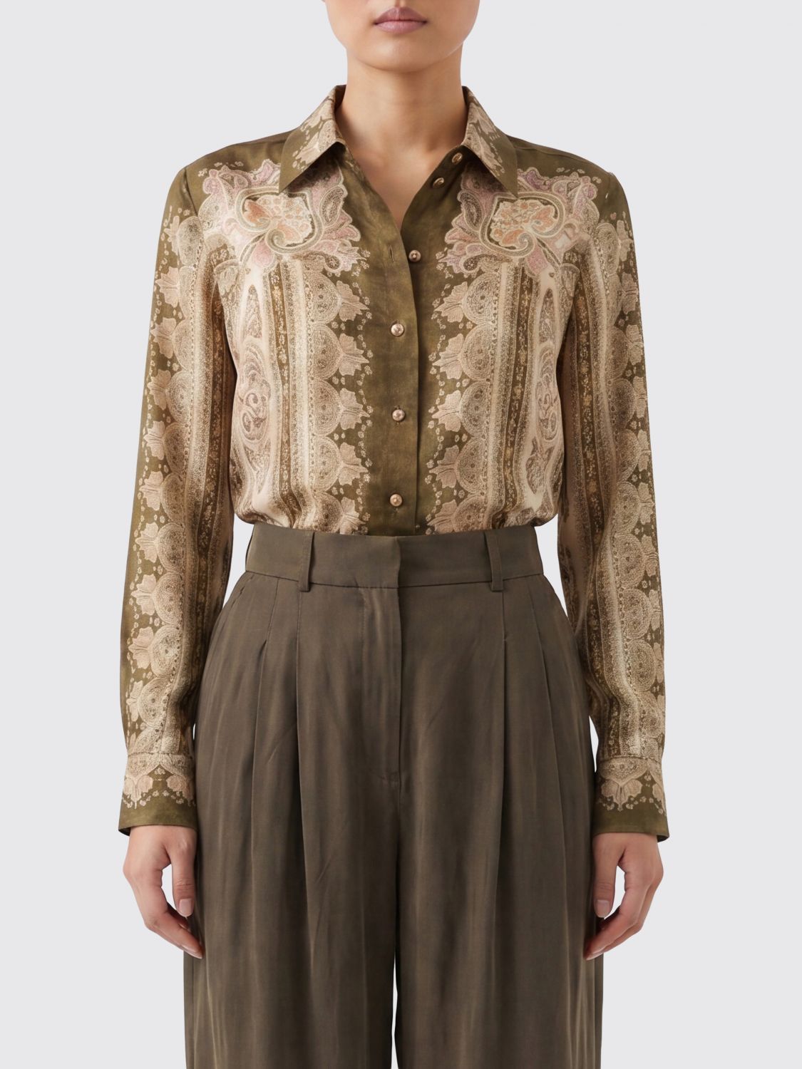 Shirt Woman color Green