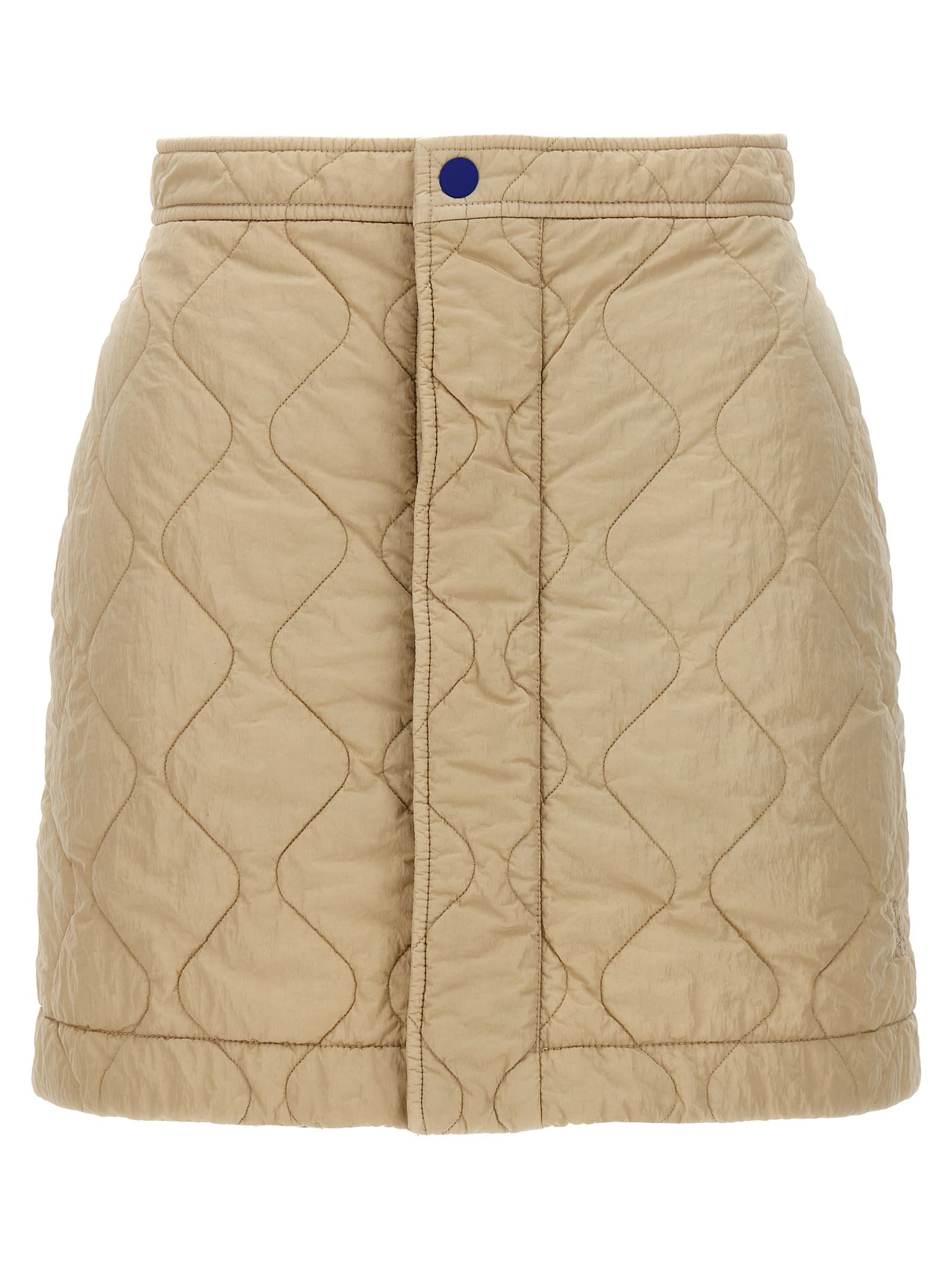 Quilted Nylon Skirt