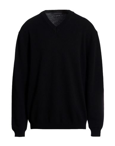 Man Sweater Black Size XXL Wool, Cashmere