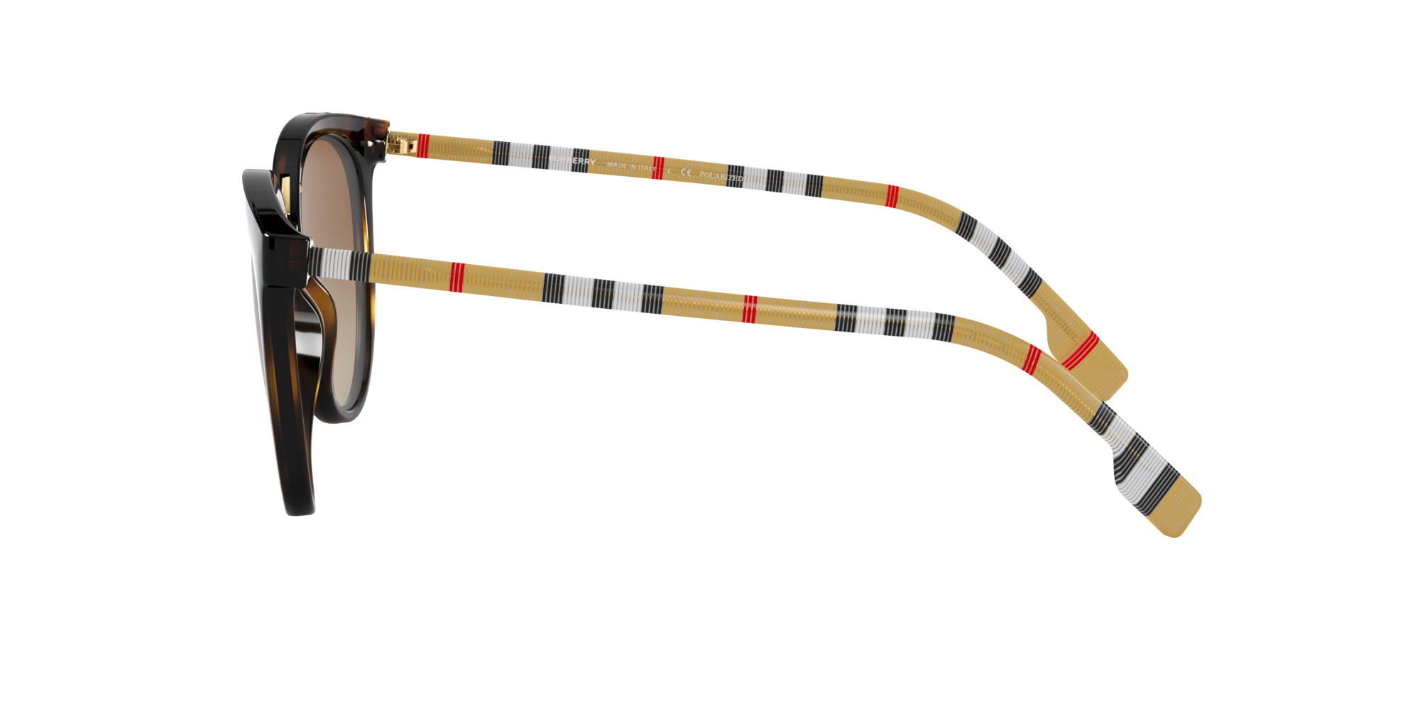 Burberry Woman Burberry BE4316 WILLOW 3854T5 Sunglasses Nylon Brown Brown Pantos Polarized Shaded
