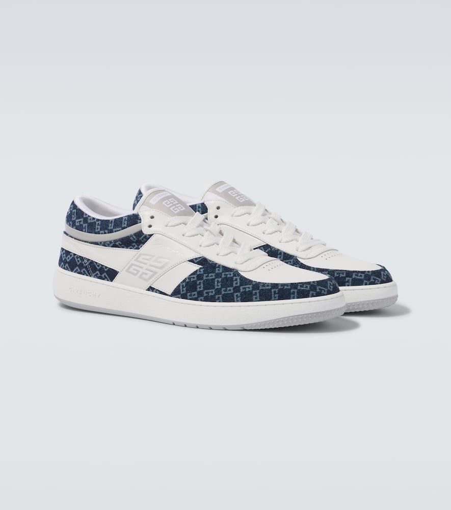 Givenchy G-Move Monogram denim-trimmed sneakers