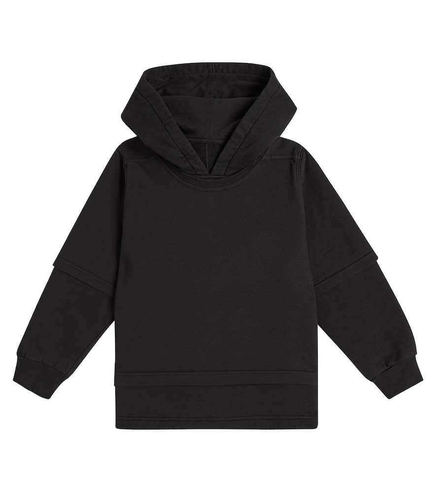 Rick Owens Kids Hustler cotton jersey hoodie