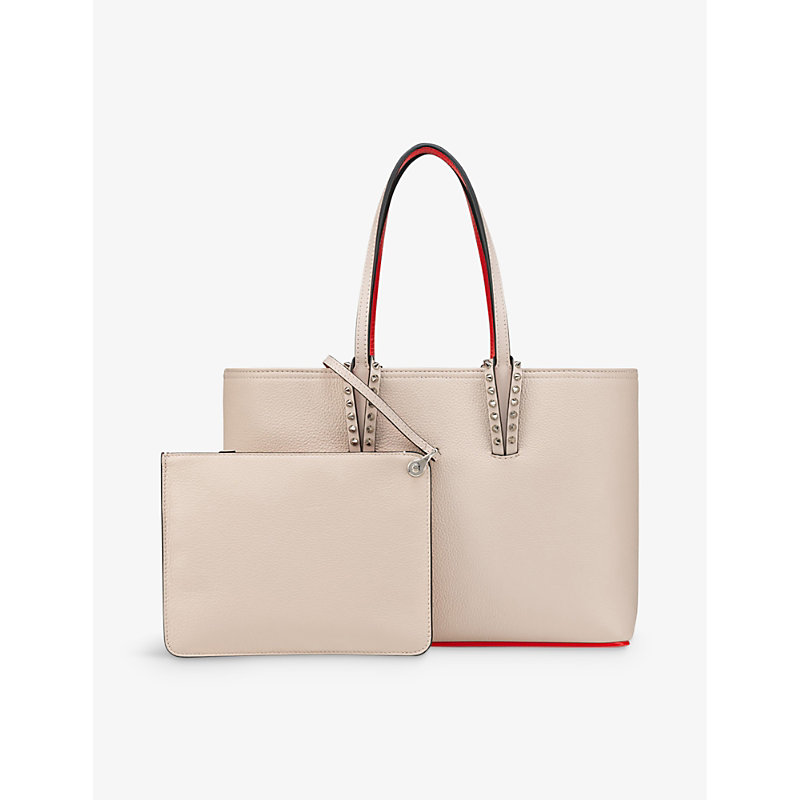 Womens Leche Cabata Leather Tote bag 