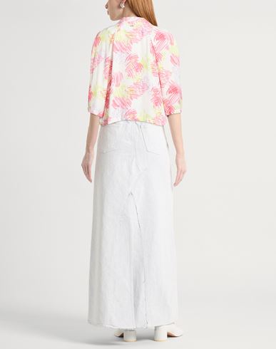 Woman Jacket White Size 10 Viscose