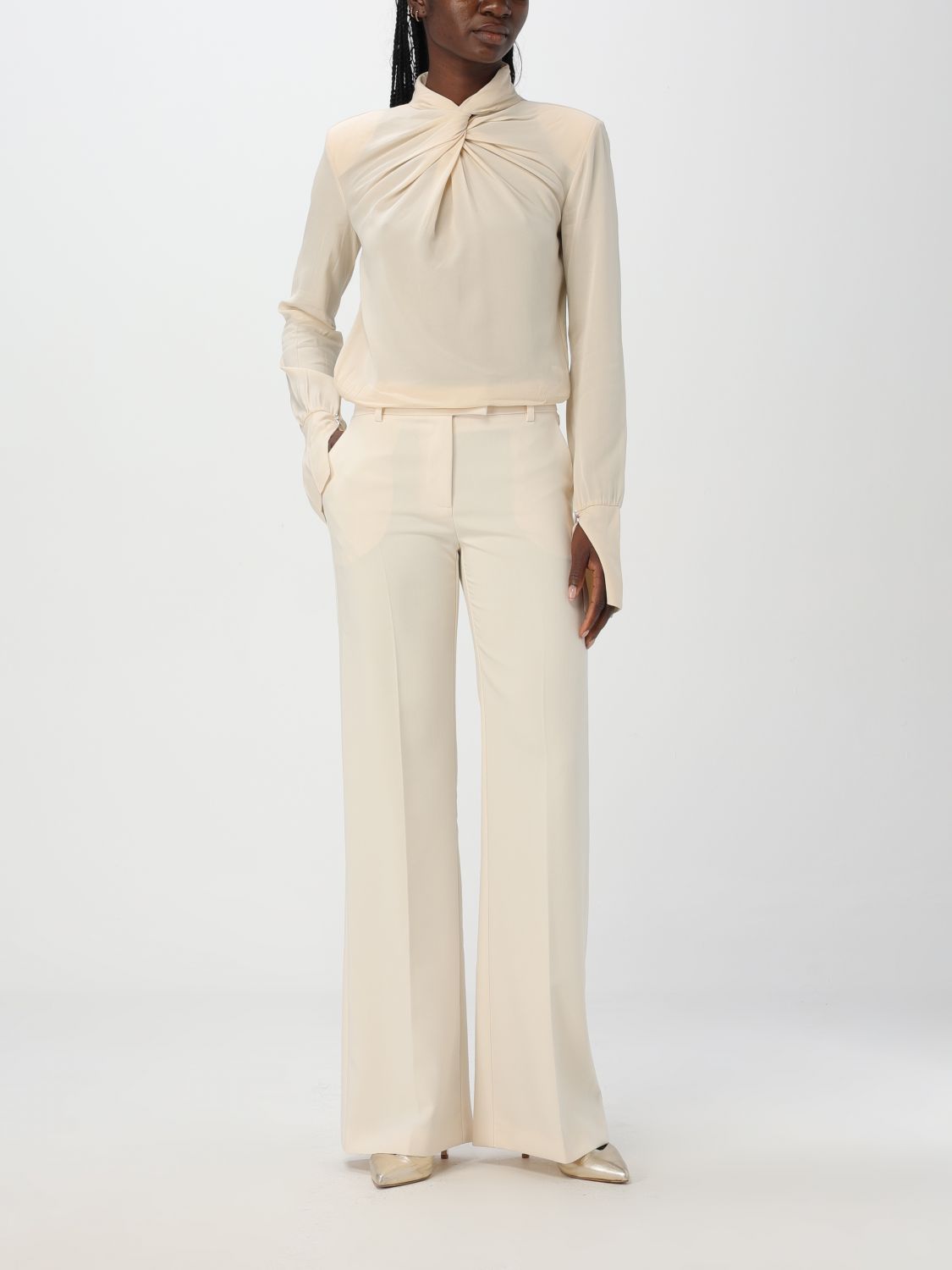 Twill blouse - Grey