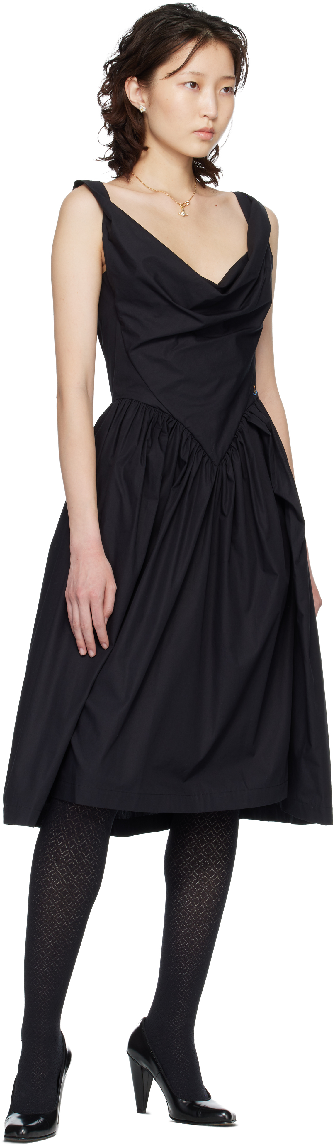 Black Sunday Midi Dress