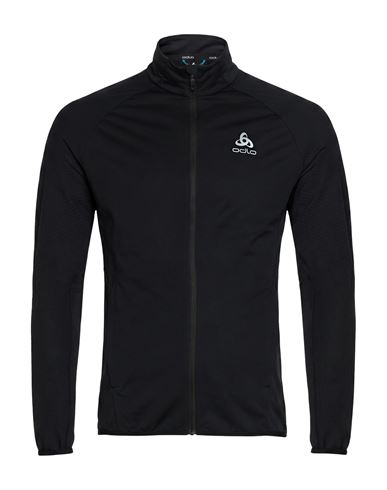 Man Jacket Black Size S Polyester, Elastane