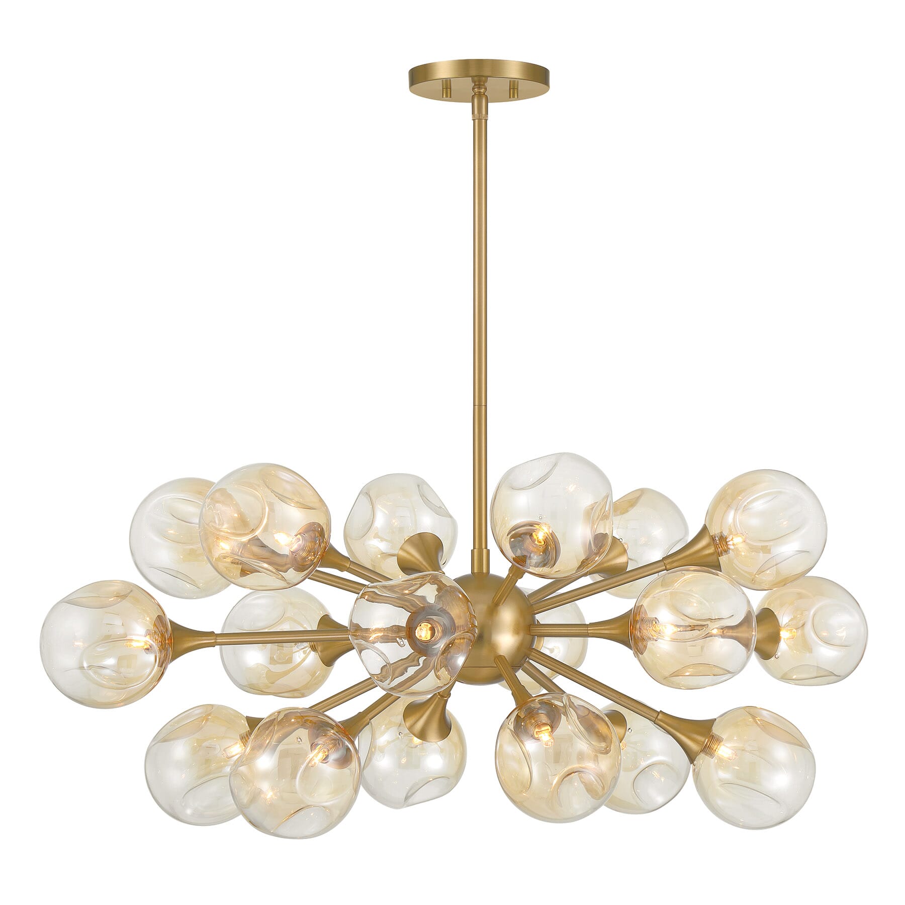 Matisse 18-Light Chandelier in Warm Bra