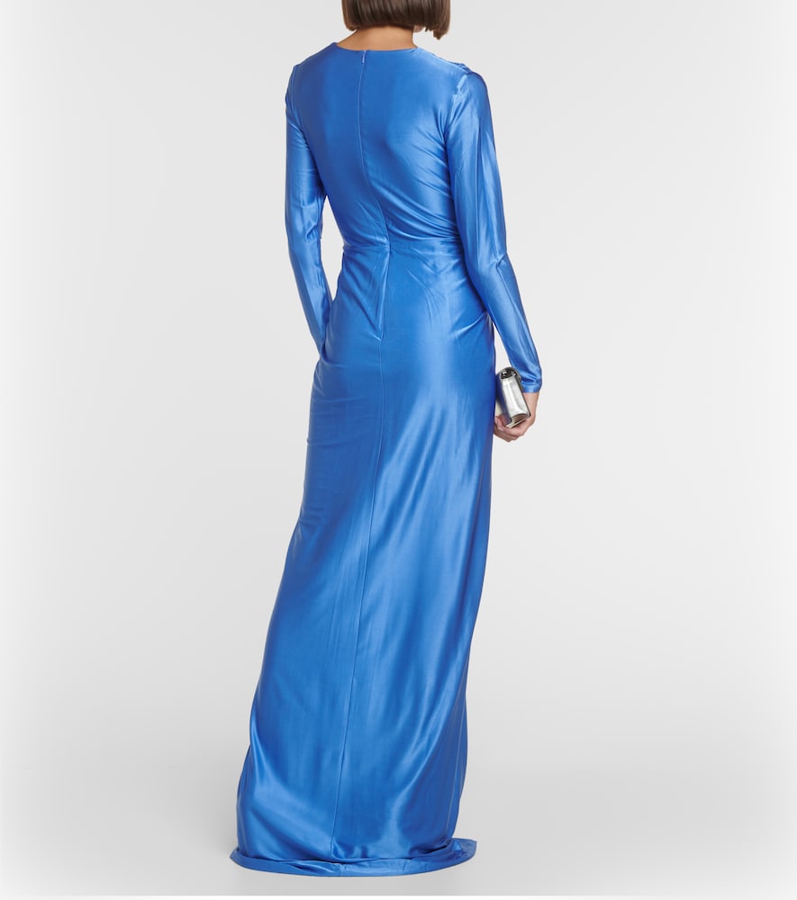 Swanson satin gown