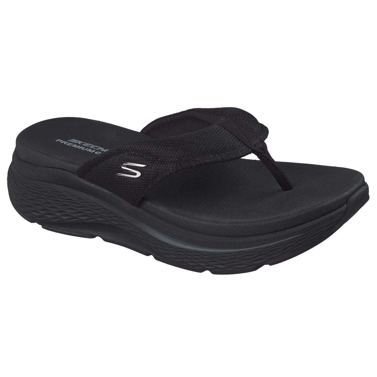WOMEN'S FLIP FLOP - Black 10:-