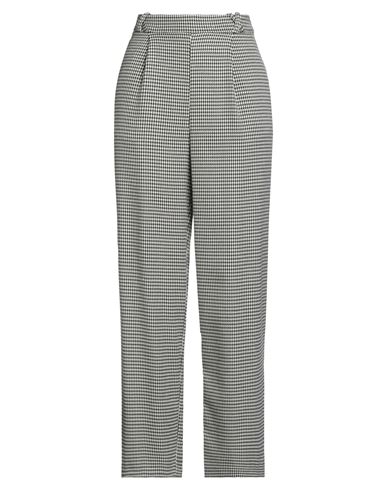 Woman Pants Black Size 2 Polyester, Rayon, Elastane