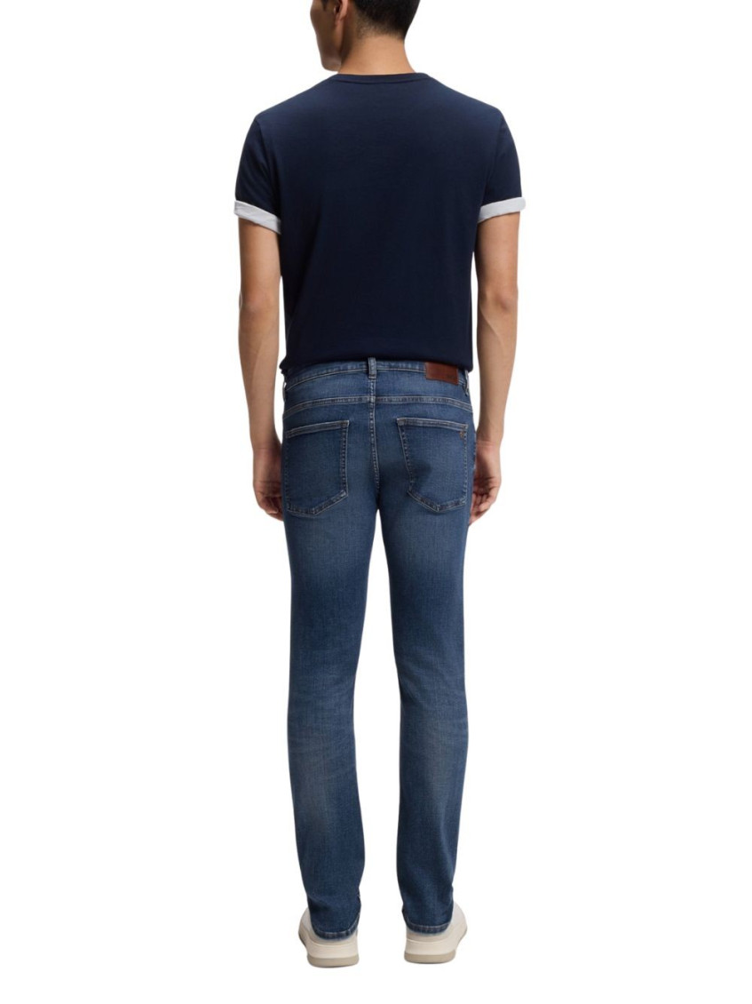 Blue Mid Rise Jeans