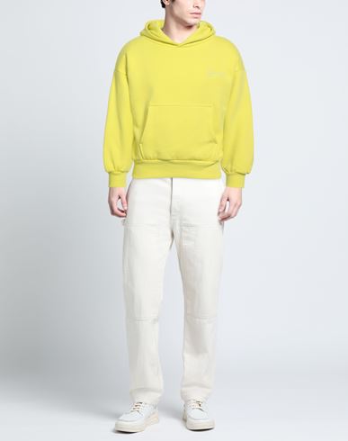 Garment Workshop Man Sweatshirt Yellow Size L Cotton
