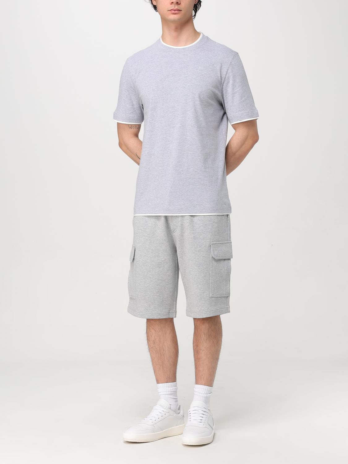 Short Men color Grey