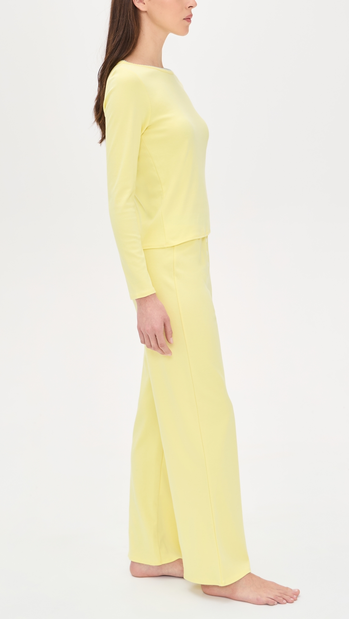 Cozy Brunch Pajama Set Sunshine Yellow