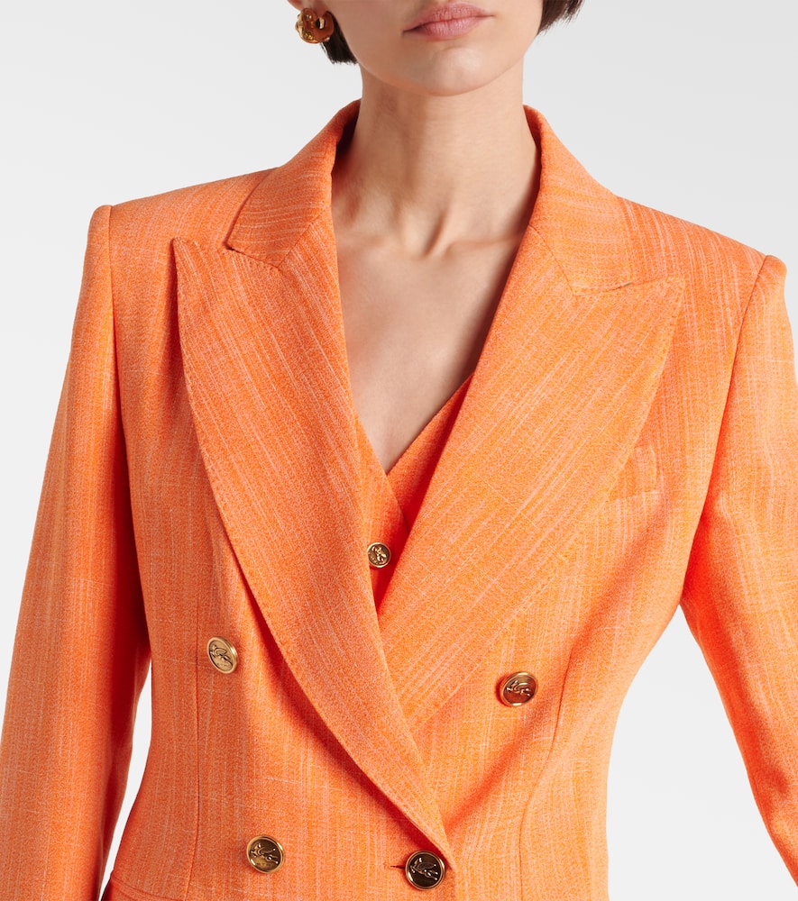 Double-breasted blazer
