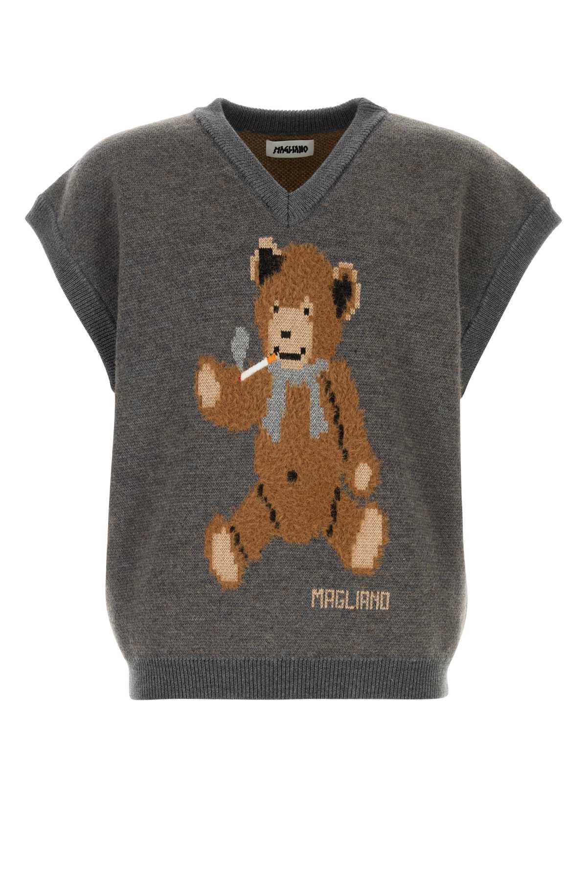 Teddy Vest — Gray