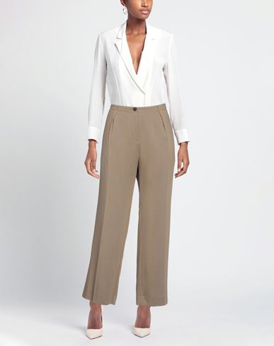 Woman Pants Khaki Size 0 Lyocell