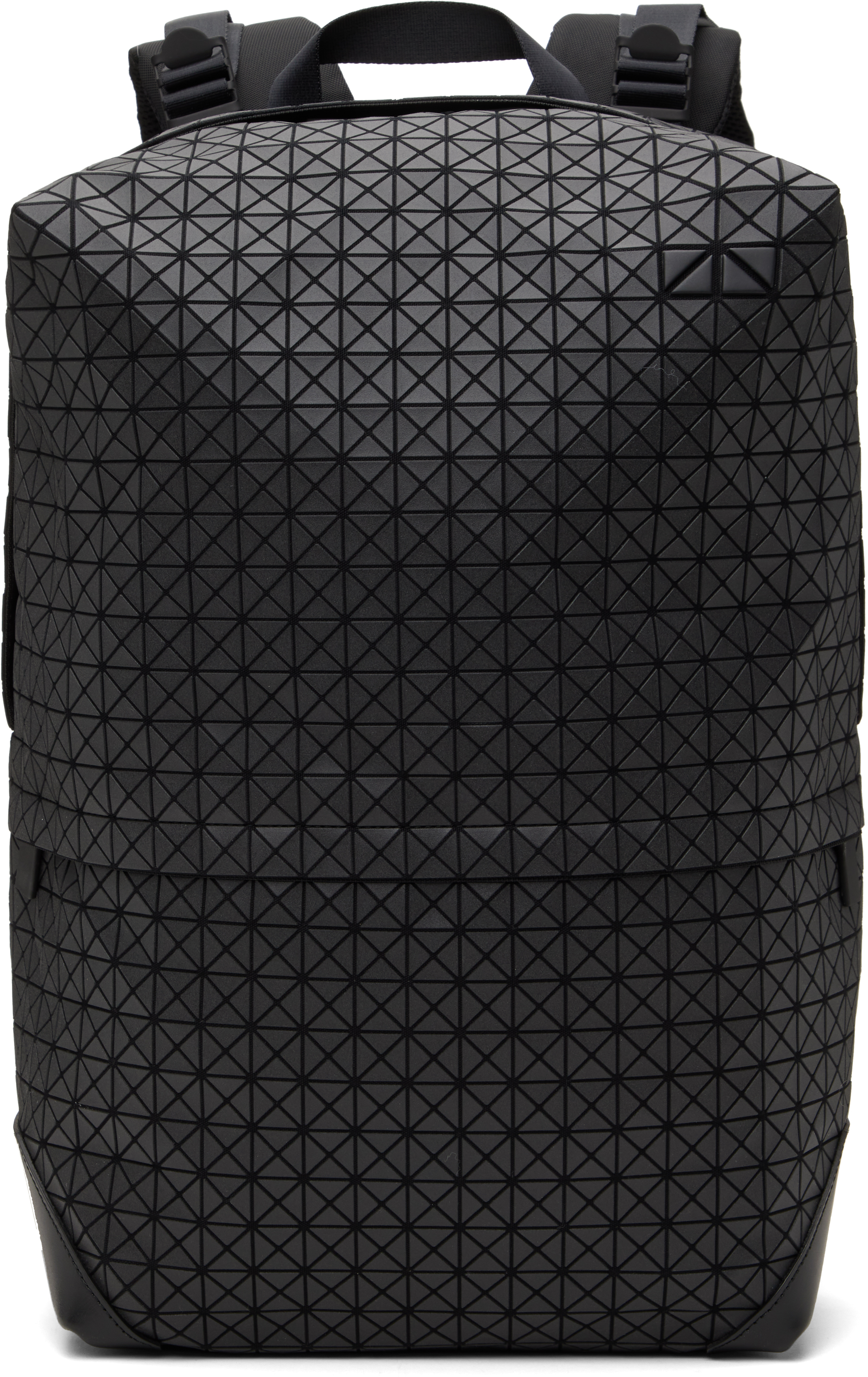 BAO BAO ISSEY MIYAKE Gunmetal Liner Backpack