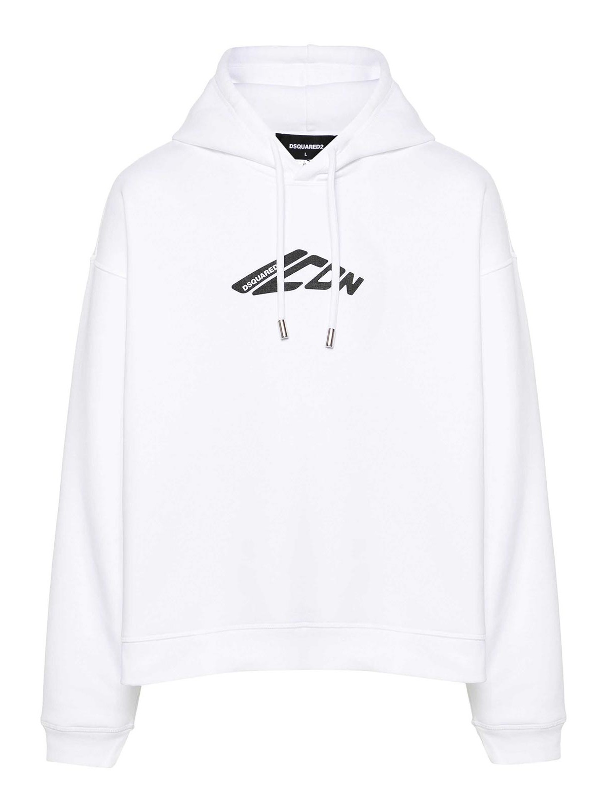 Cotton Blend Hoodie With Logo
