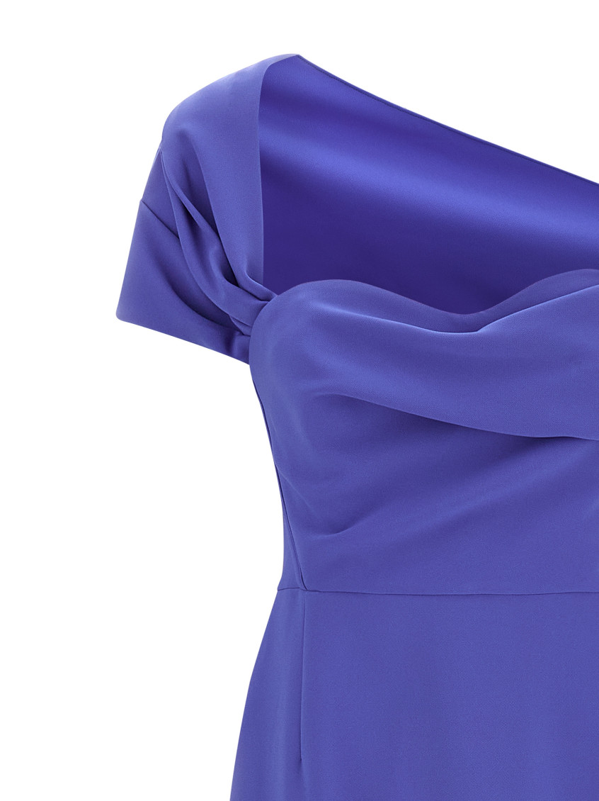 Column Dress Dresses Blue