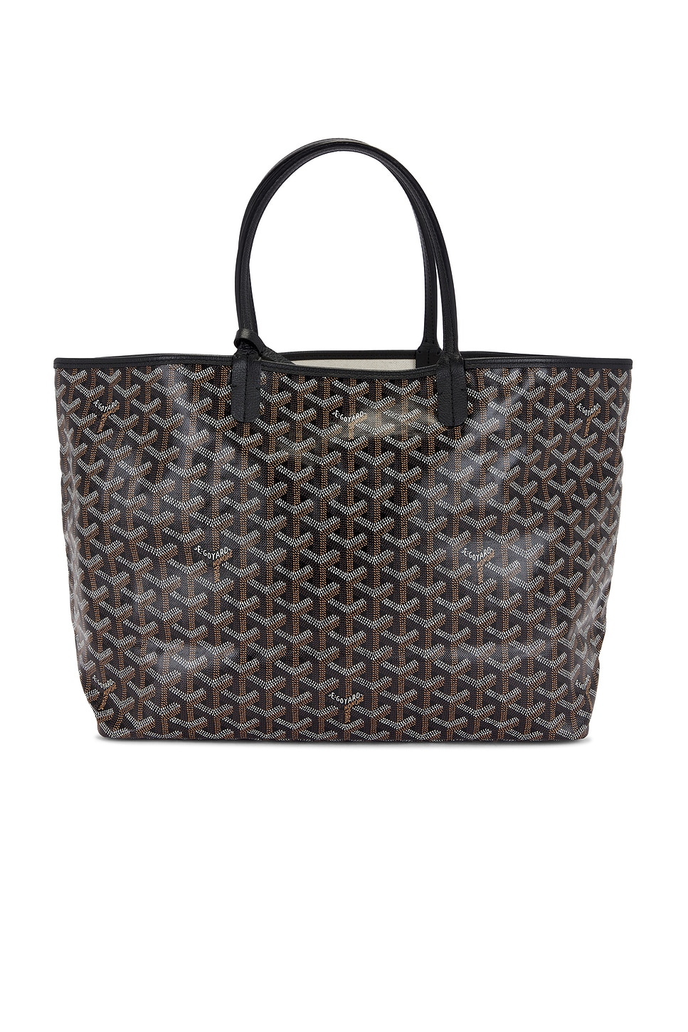 Goyard Goyard Saint Louis PM Tote Bag in Black - Black. a