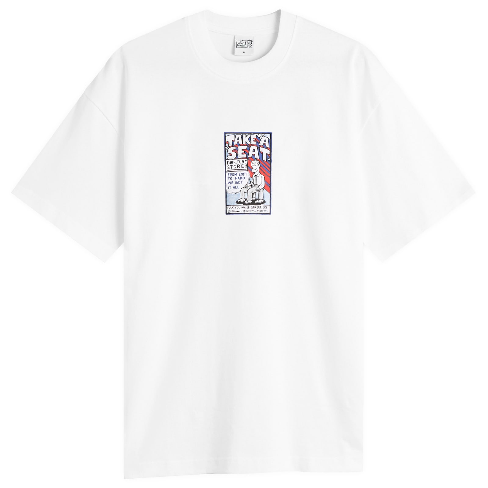 Men's Take A Seat T-Shirt White