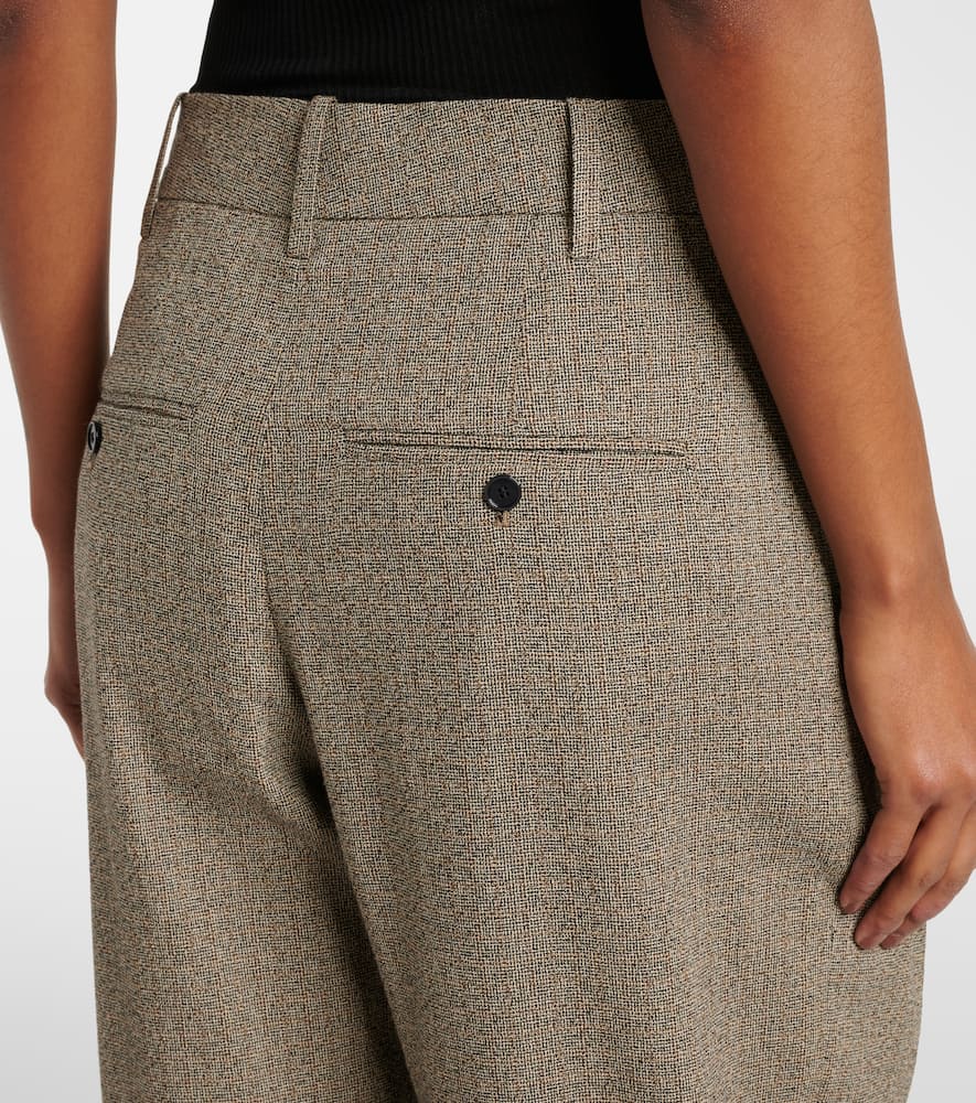 Iwena cotton-blend tapered pants