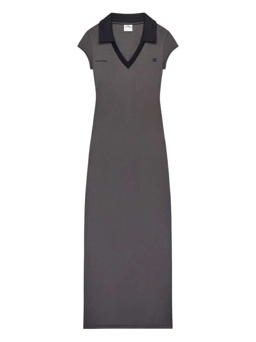 Sports Polo Long Dress
