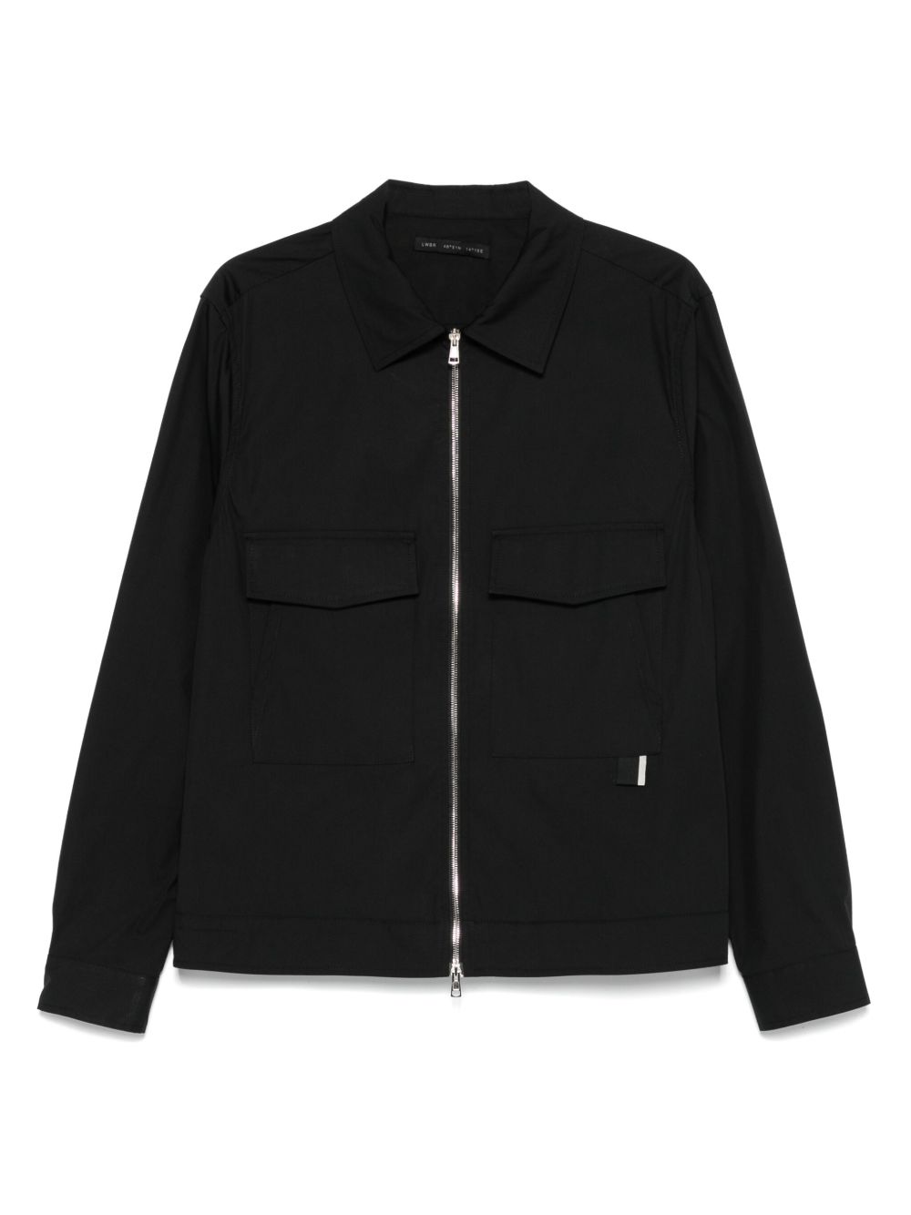 Low Brand zip-up shirt - Blue
