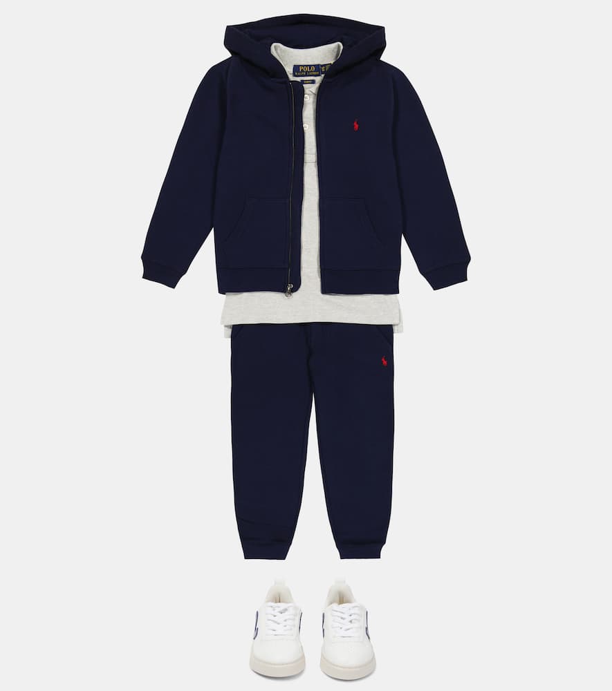 Polo Ralph Lauren Kids Cotton jersey zipped hoodie
