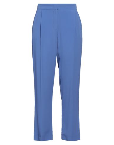 Woman Pants Purple Size 4 Acetate, Silk
