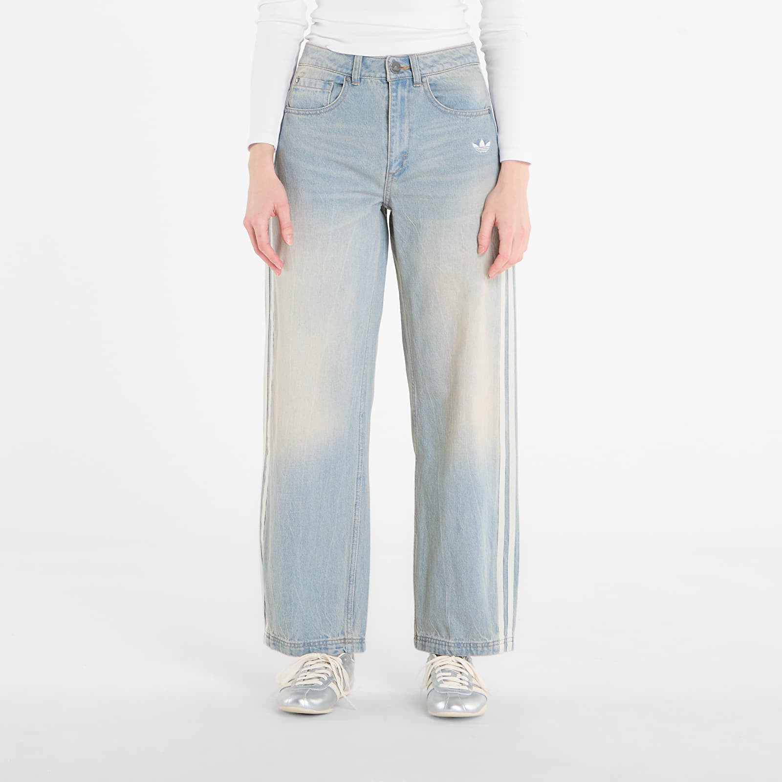Pants adidas Vintage Dad Jeans Light Denim W