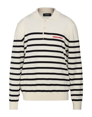 Man Sweater Beige Size L Wool