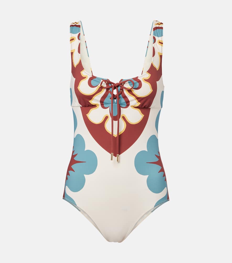Sunset printed swimsuit