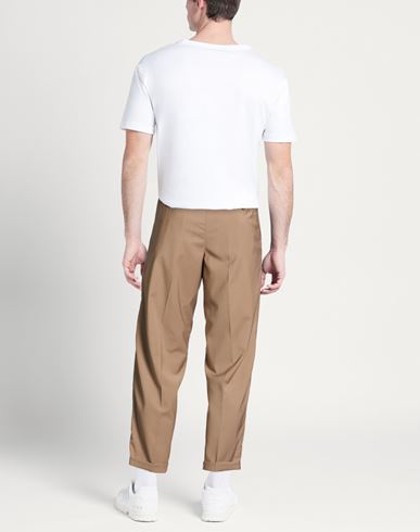 Man Pants Sand Size 30 Polyester, Viscose, Elastane