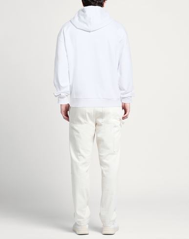 Man Sweatshirt White Size L Cotton