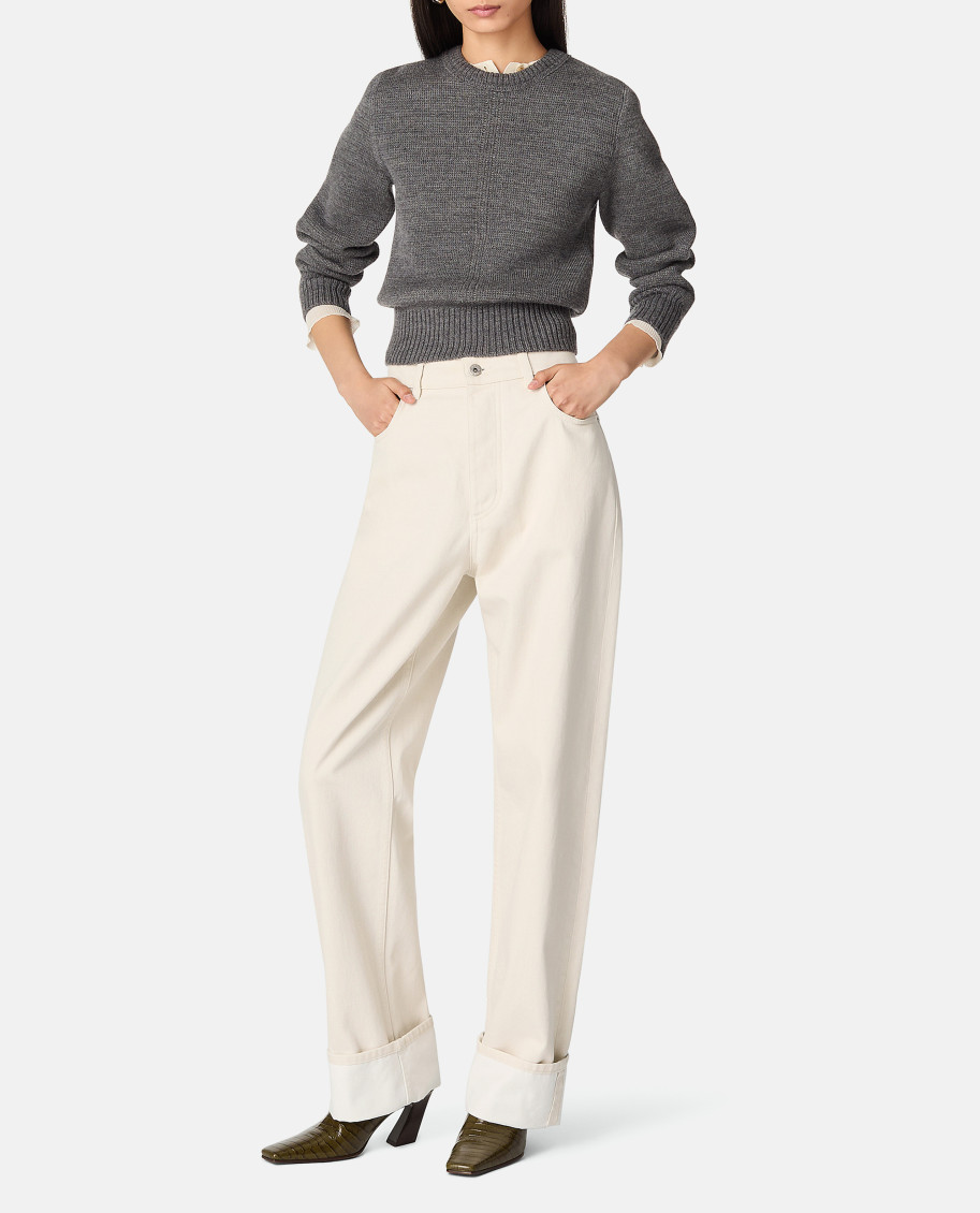 Denim Pants Stone Washed