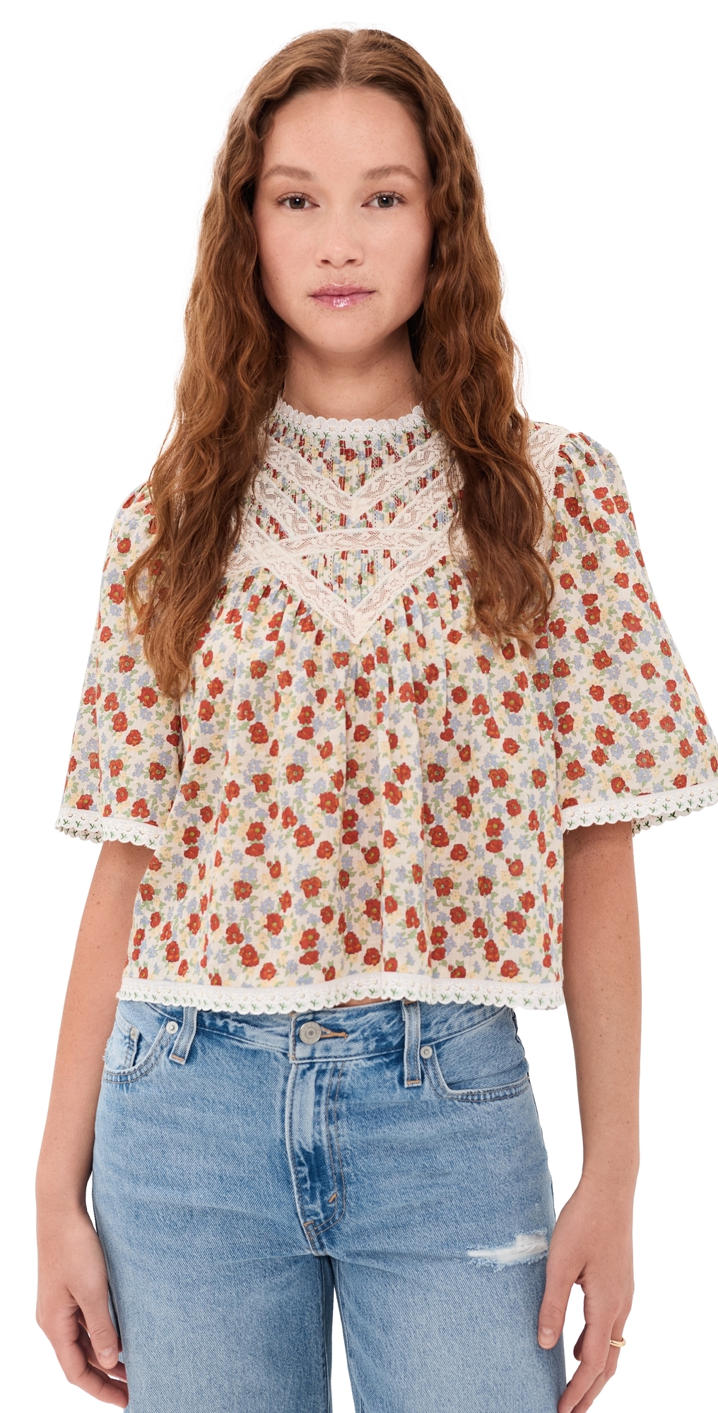 Viera Print Blouse Multi