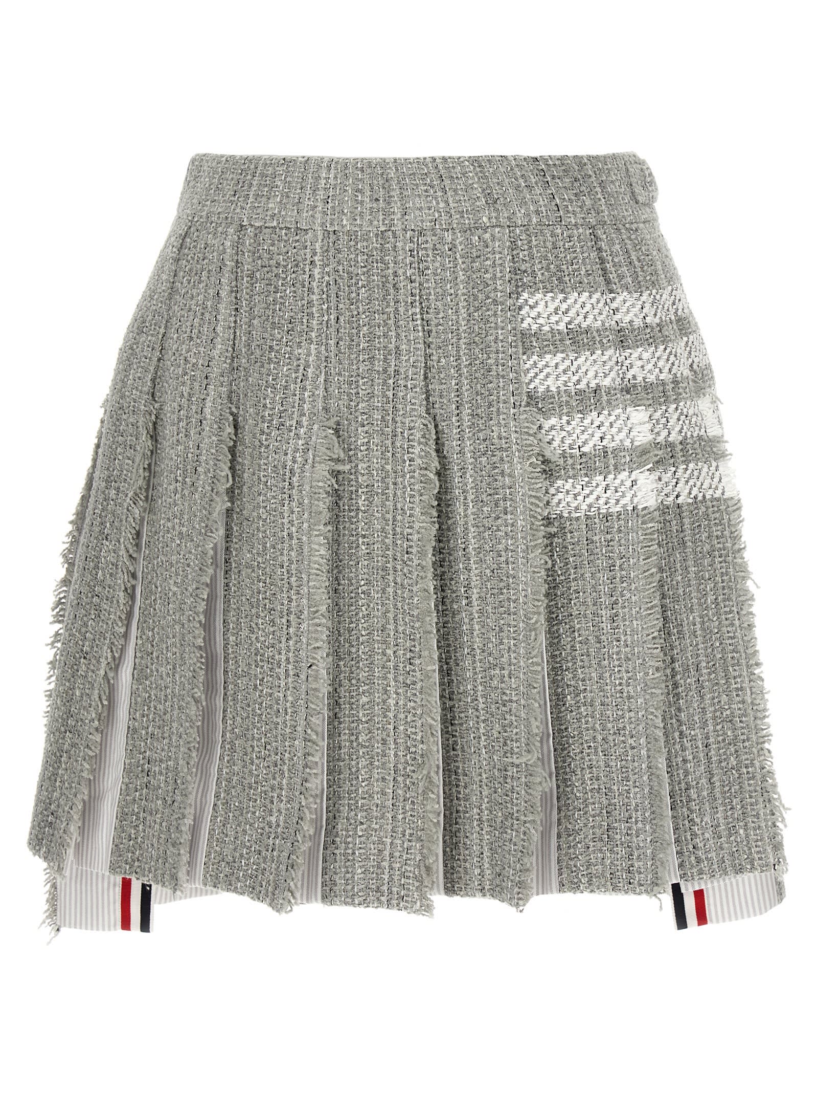 4Bar Cotton Blend Skirt