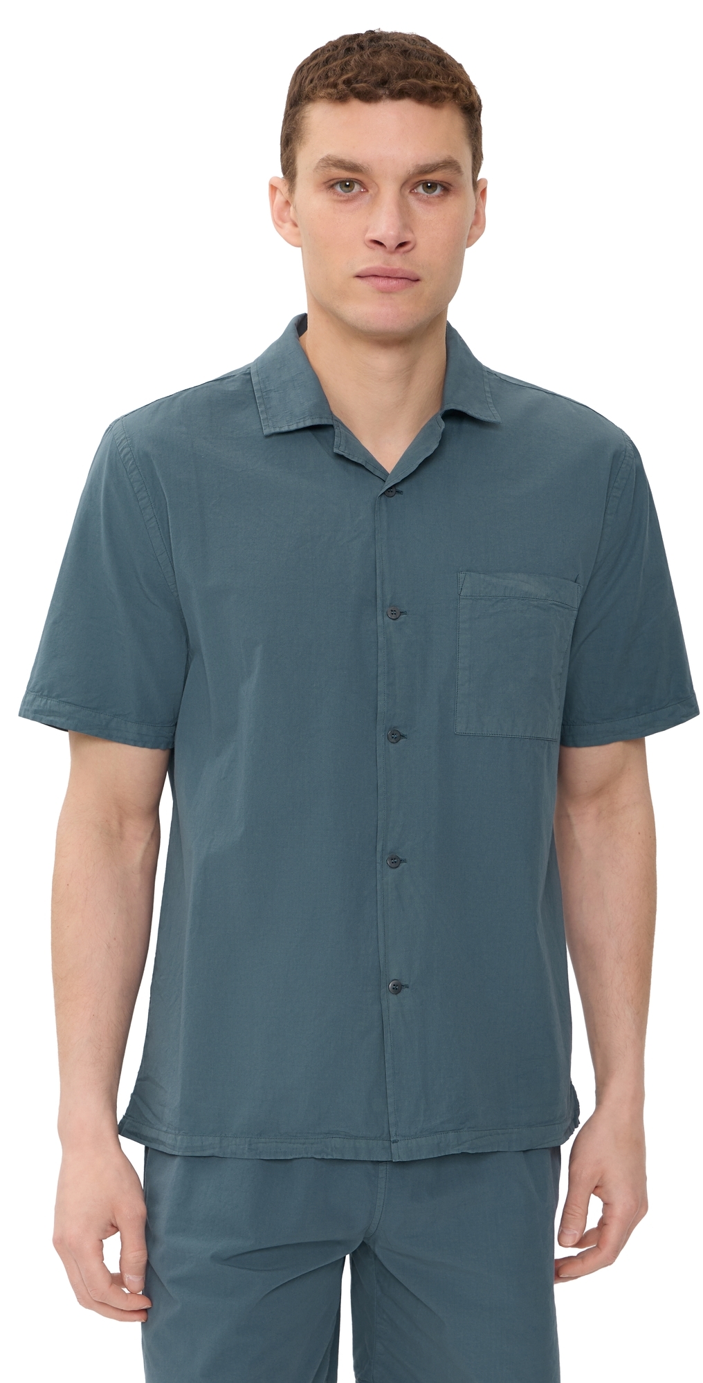 Air Cotton Camp Shirt Lake